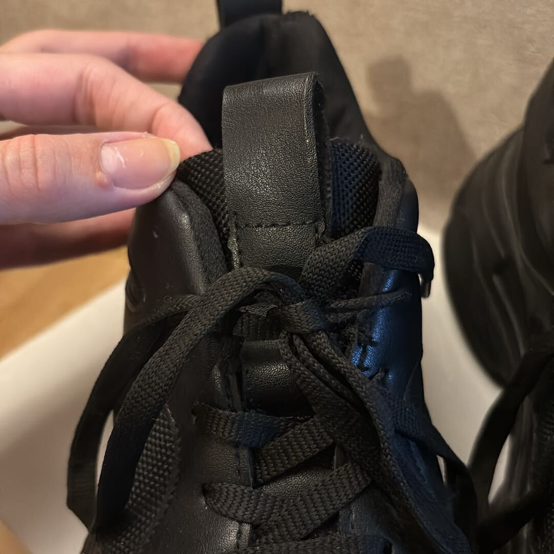 Fabrika Siyah Sneaker Ayakkabı — görsel 3/11