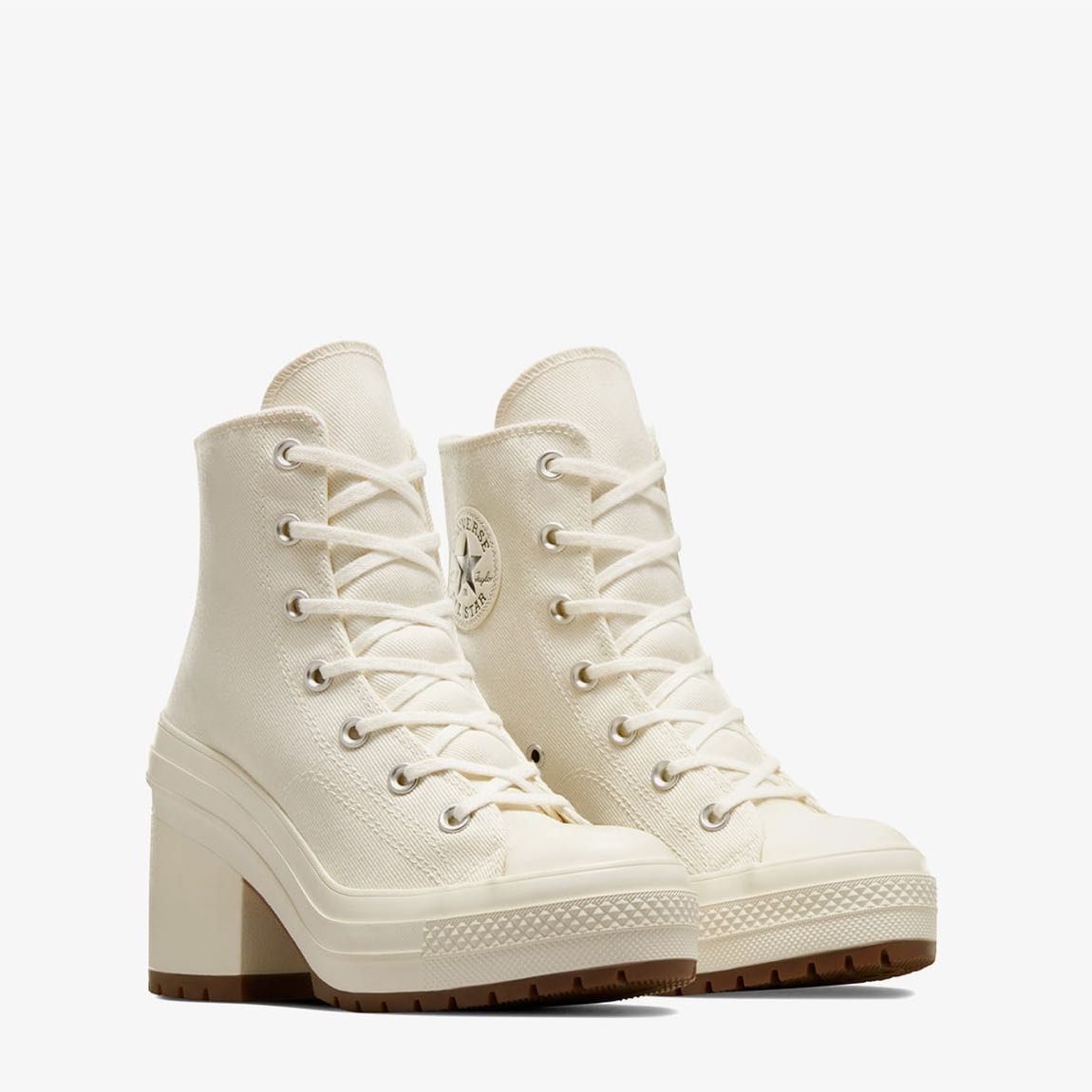 Converse Krem Topuklu Sneaker Bot — görsel 2/14