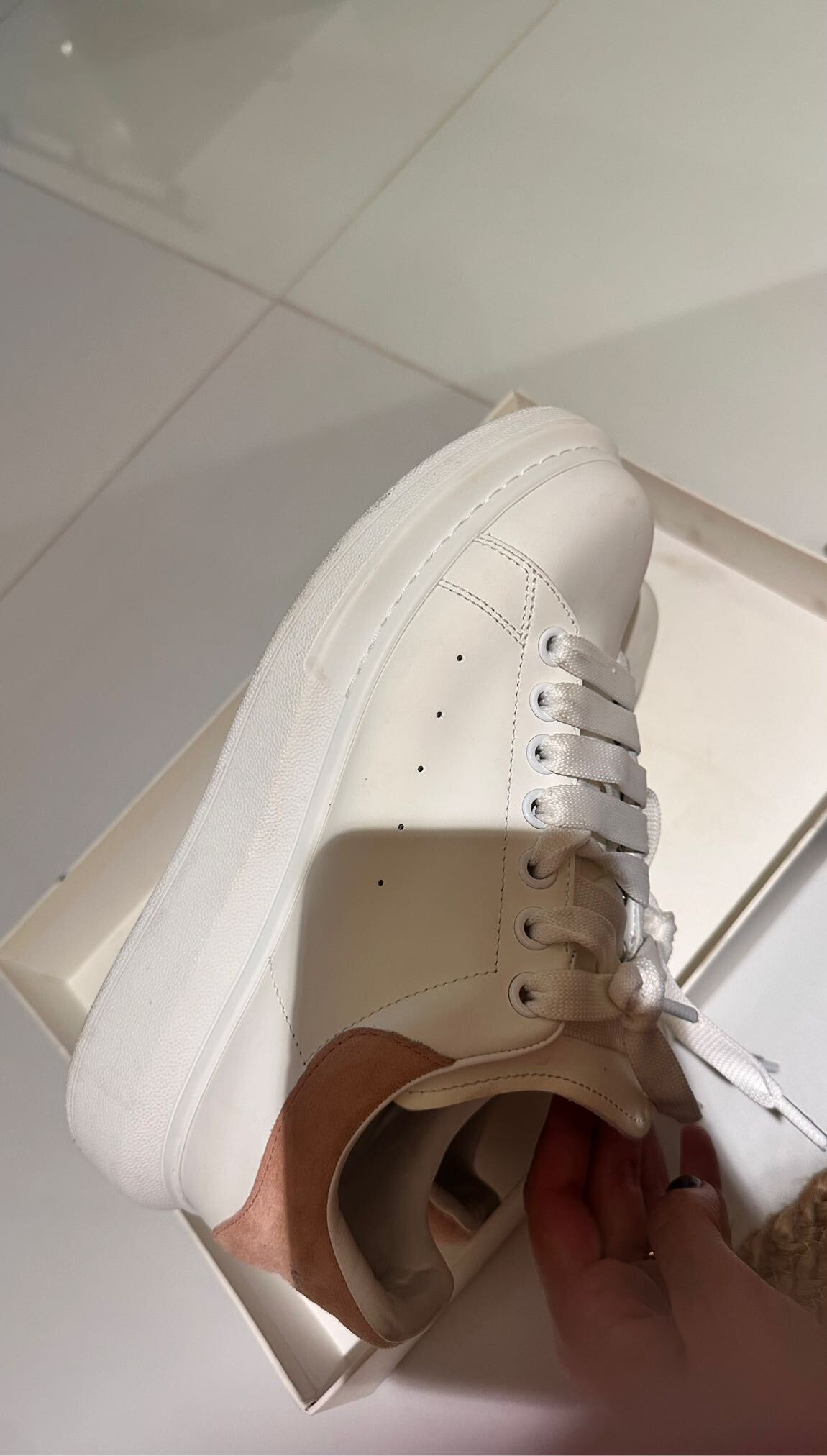 Alexander McQueen Beyaz Sneaker — görsel 6/8
