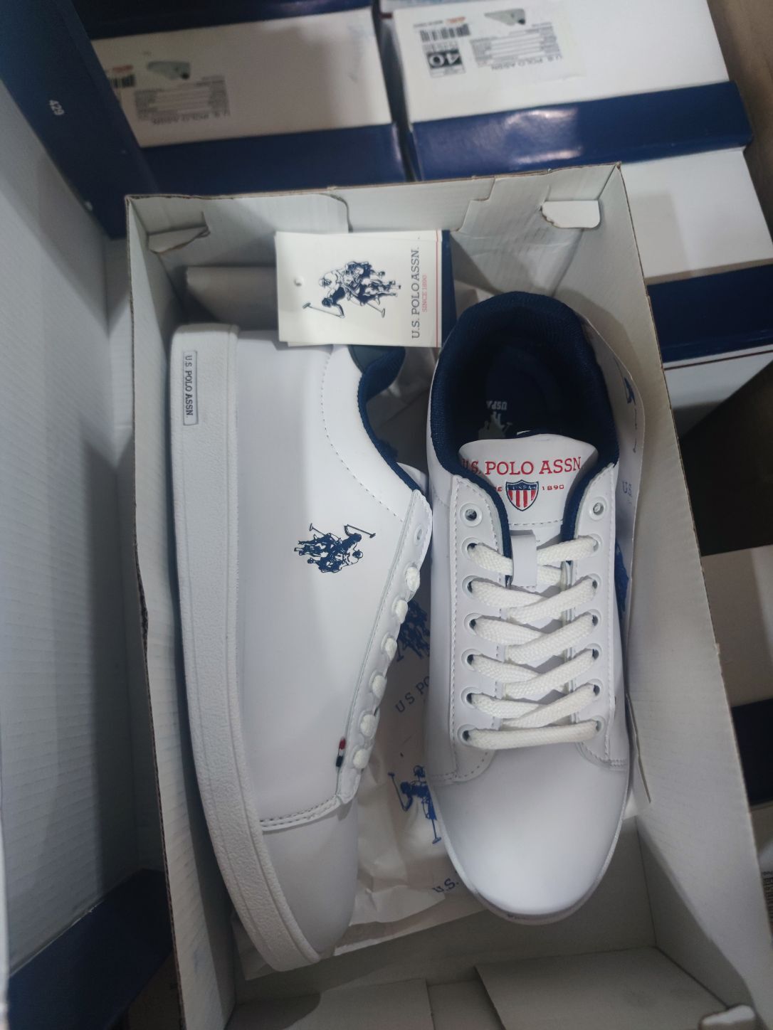 U.S. Polo Assn Beyaz Sneaker — görsel 6/6