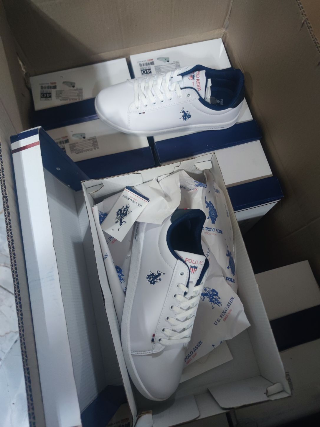 U.S. Polo Assn Beyaz Sneaker — görsel 3/6
