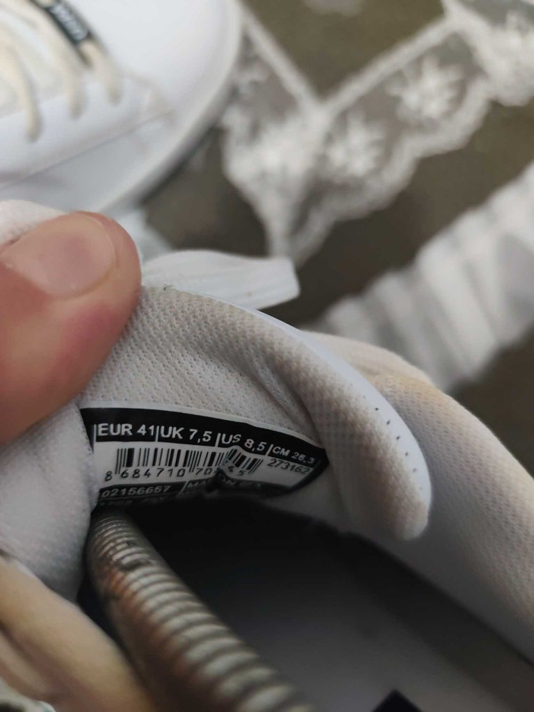 US Polo eyaz Sneaker — görsel 7/7