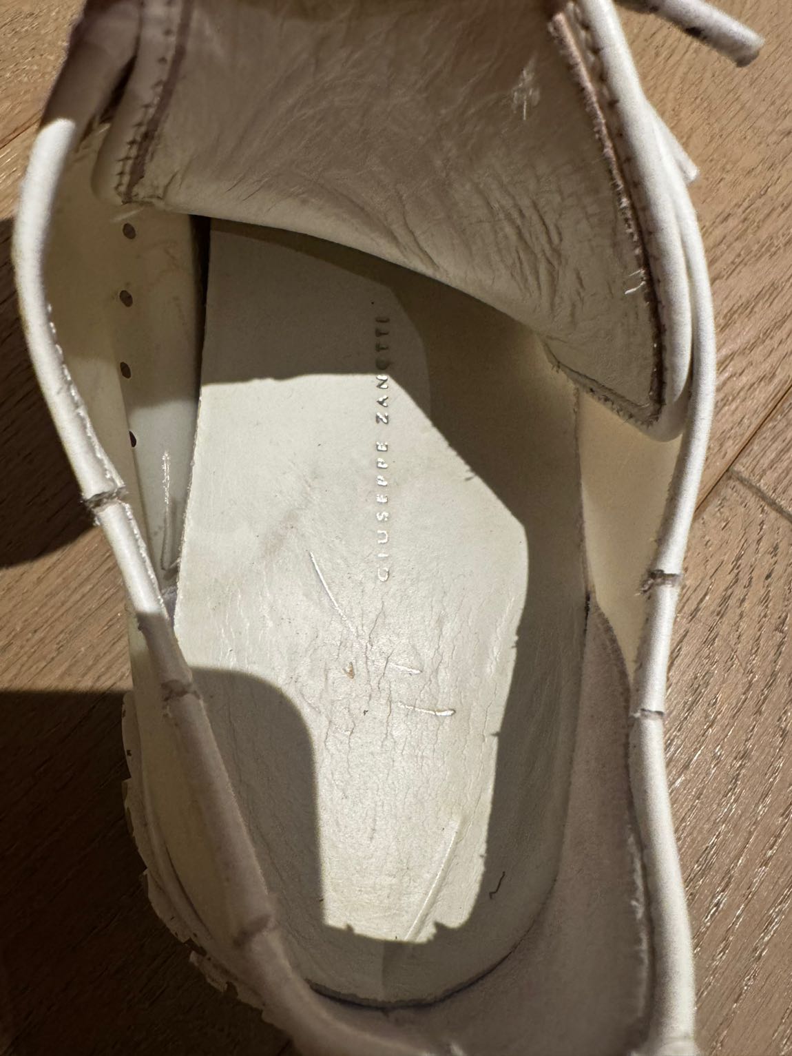 Giuseppe Zanotti Beyaz Sneaker — görsel 8/8