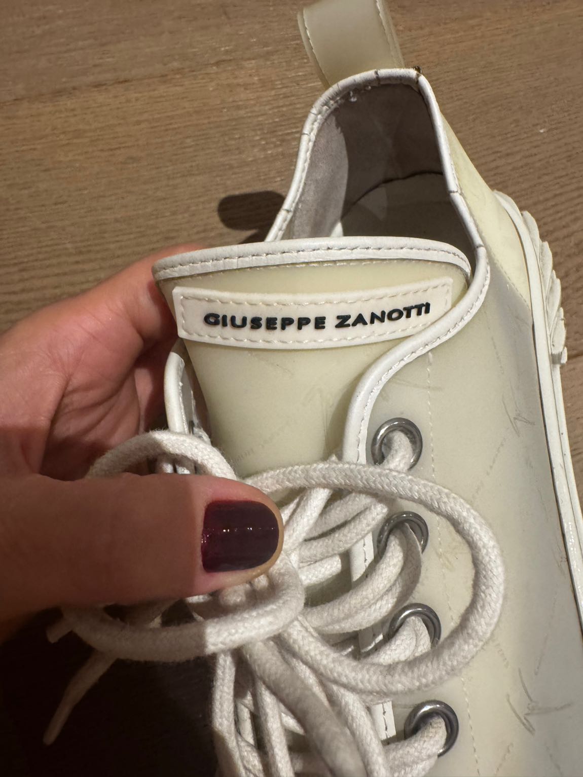 Giuseppe Zanotti Beyaz Sneaker — görsel 7/8