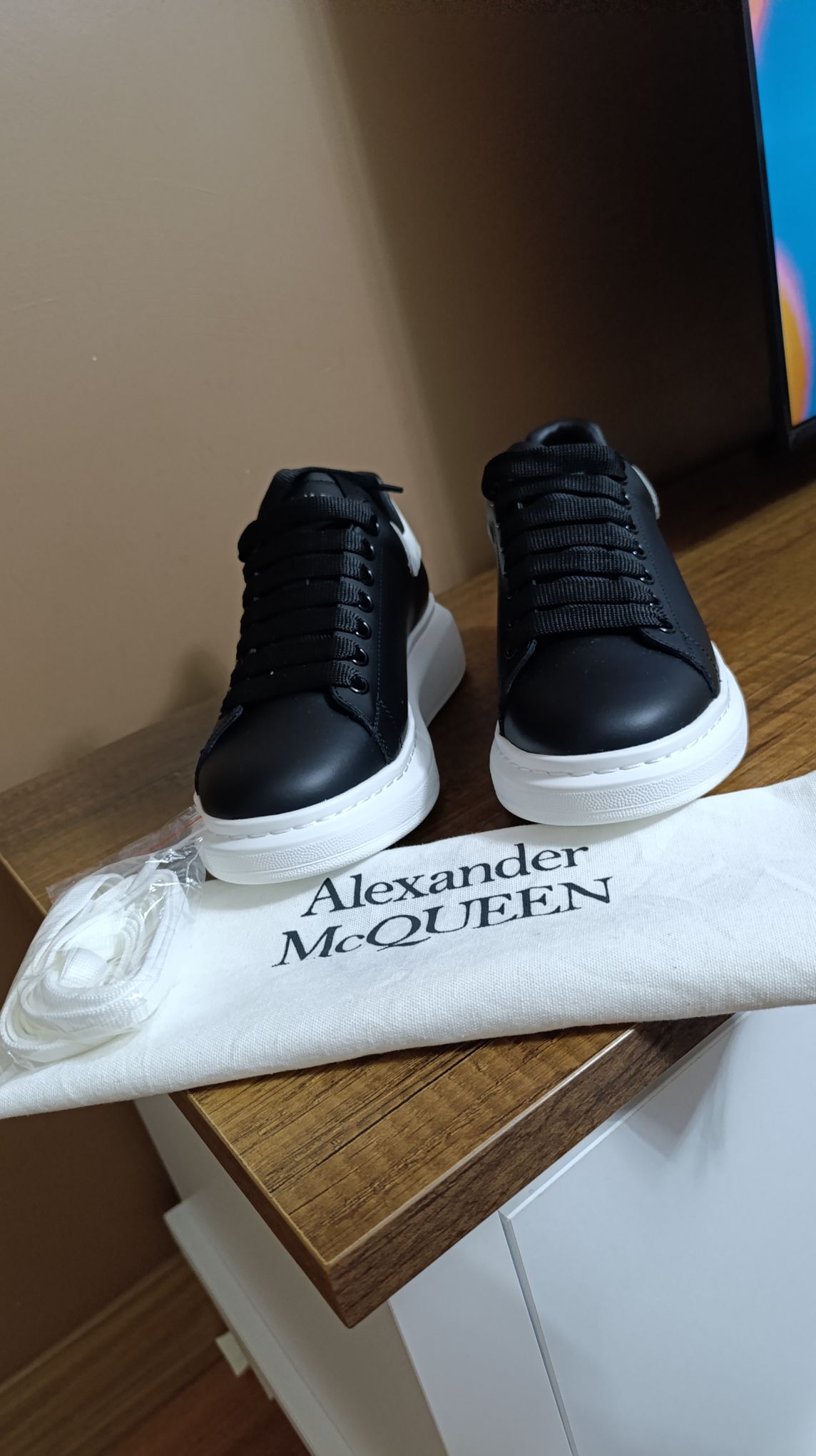 Alexander McQueen Siyah Sneaker — görsel 2/3