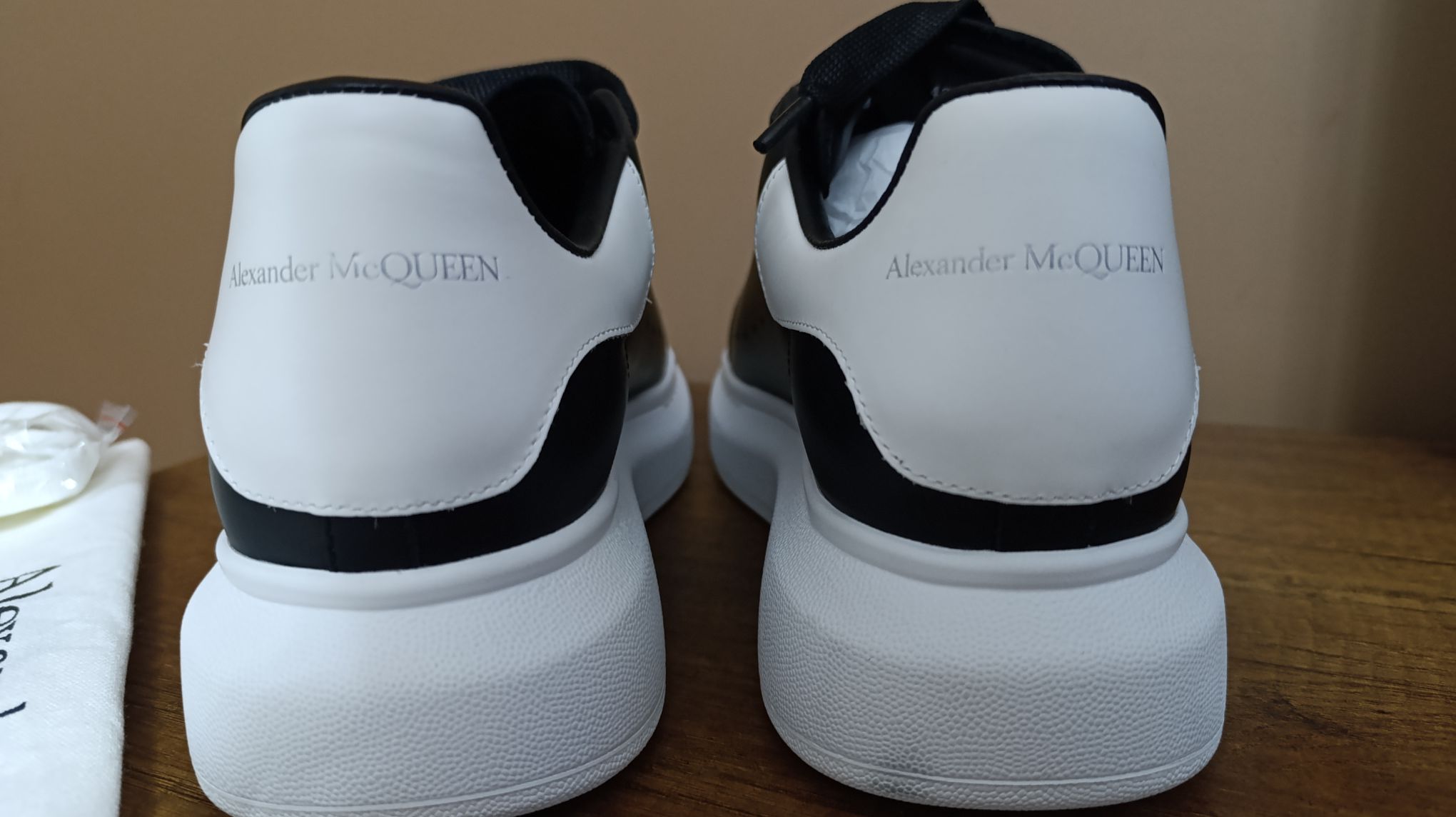 Alexander McQueen Siyah Sneaker — görsel 3/3