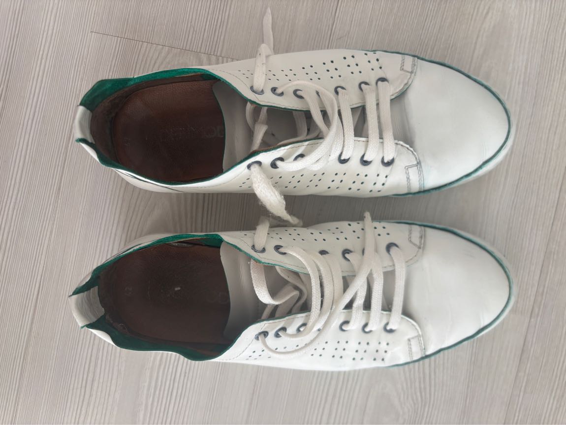 Beyaz Sneaker hakiki deri — görsel 2/6