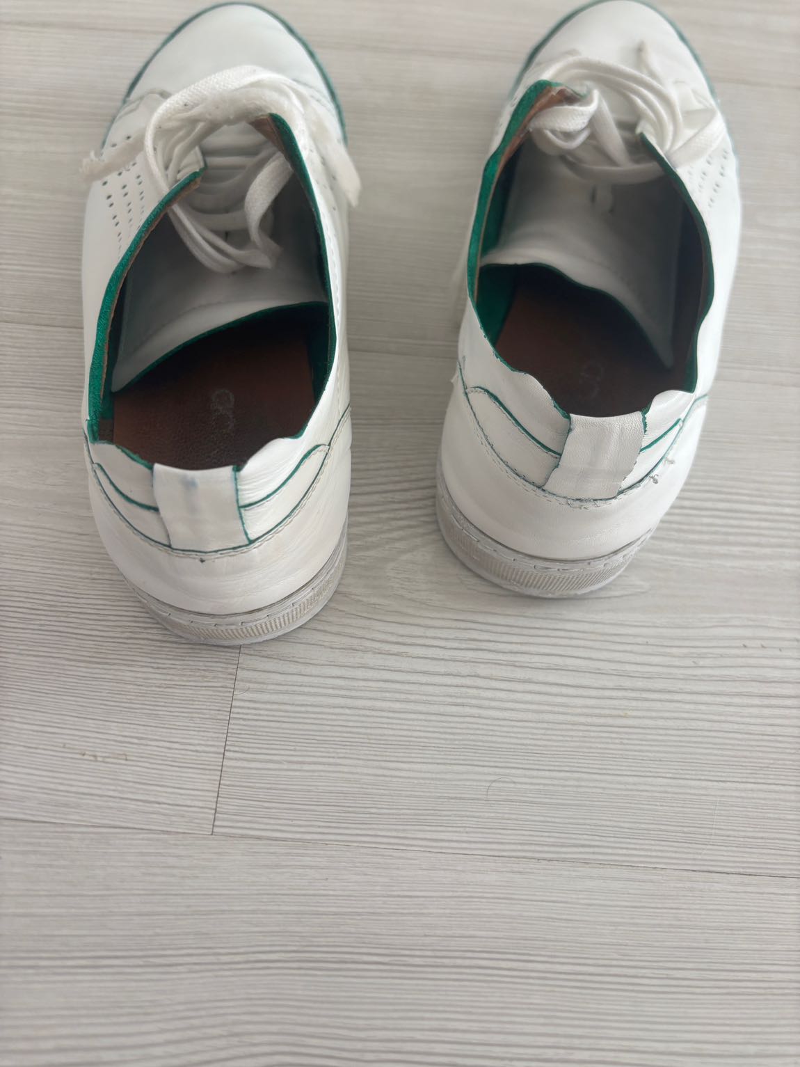 Beyaz Sneaker hakiki deri — görsel 4/6