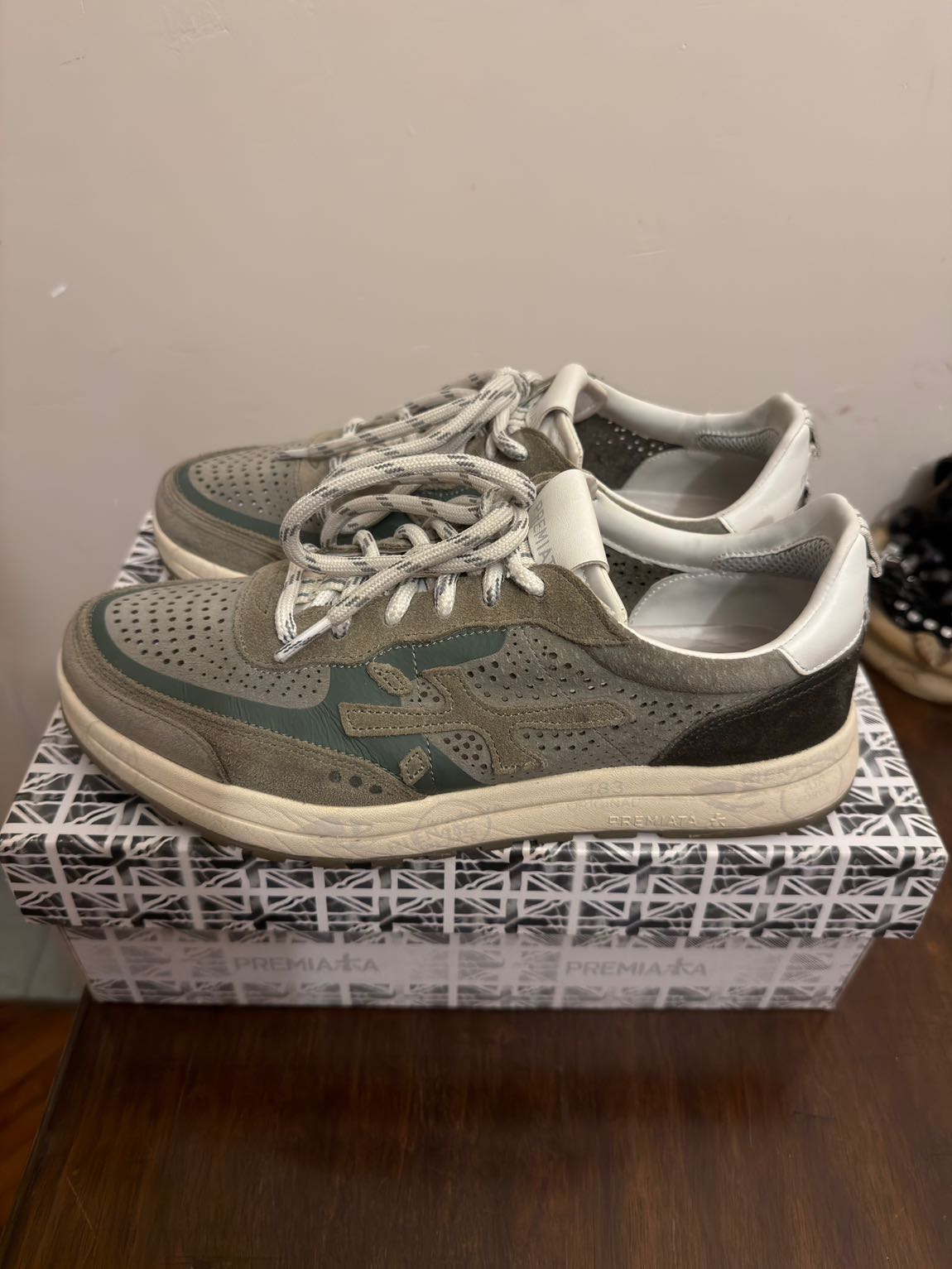 premiata Yeşil Sneaker — görsel 3/4