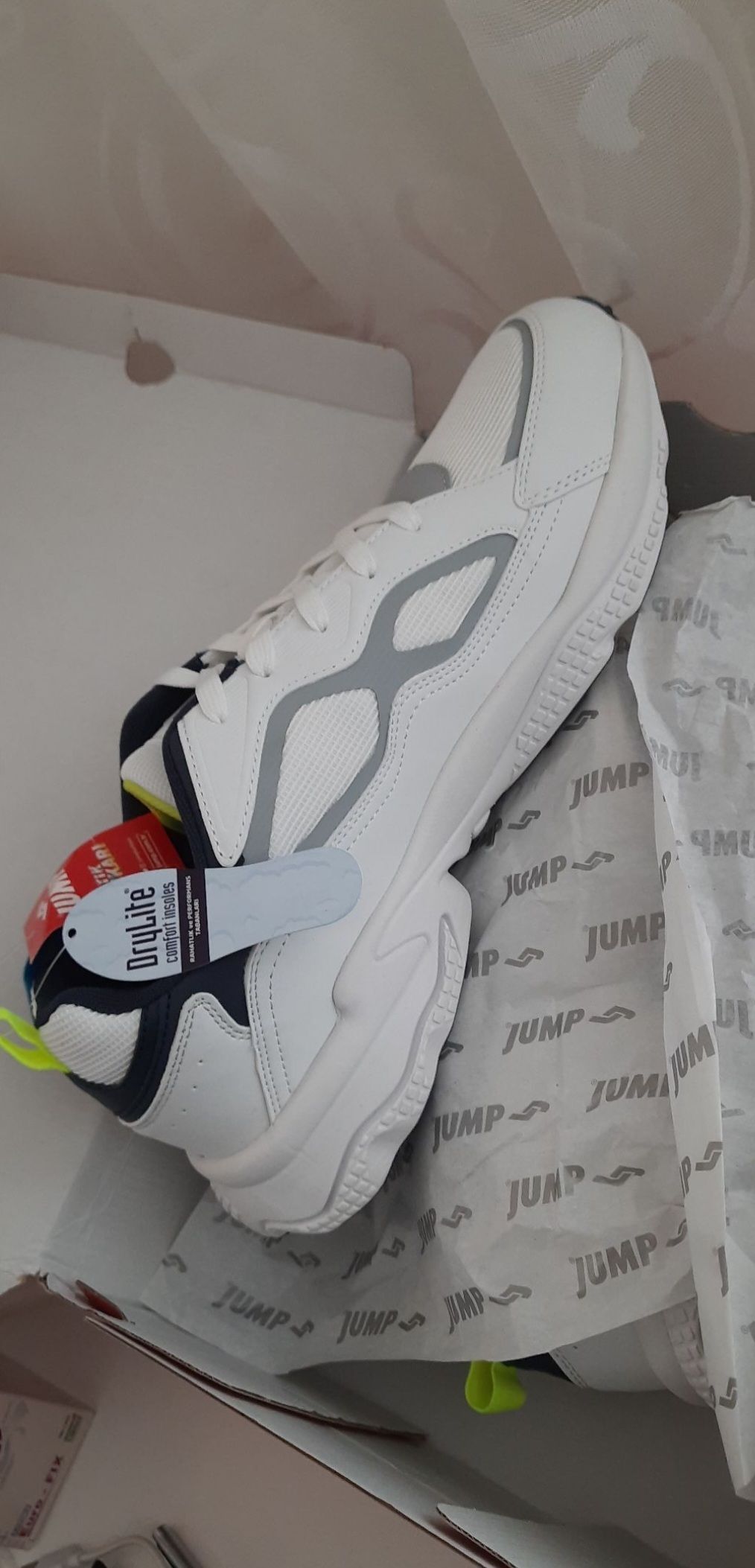 Jump Beyaz Sneaker 47 Numara — görsel 3/4