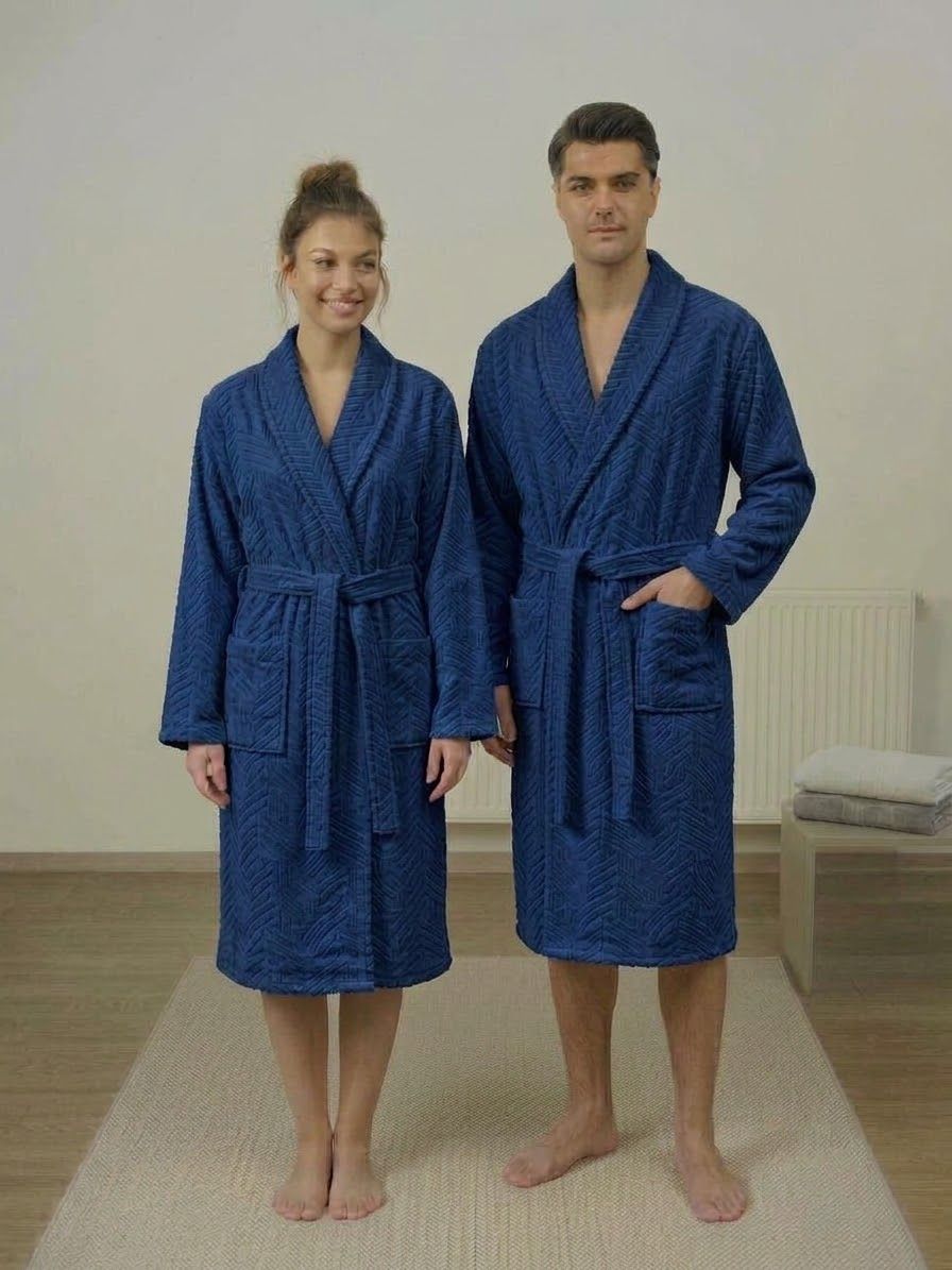 Laciver Unisex Bornoz — görsel 3/3