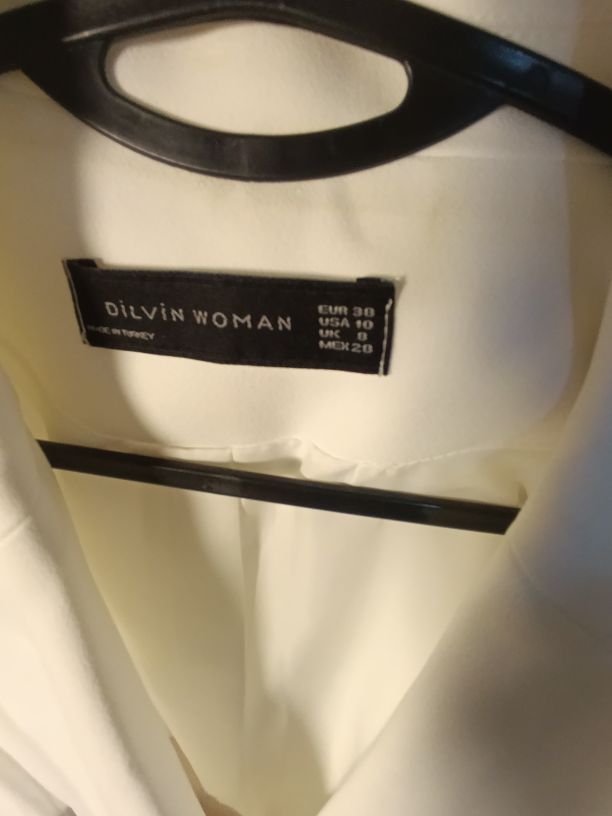 Dilvin Beyaz Blazer Ceket — görsel 5/6
