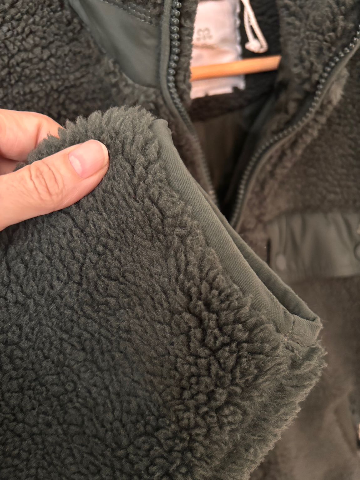 Pull&Bear peluş ceket — görsel 4/6