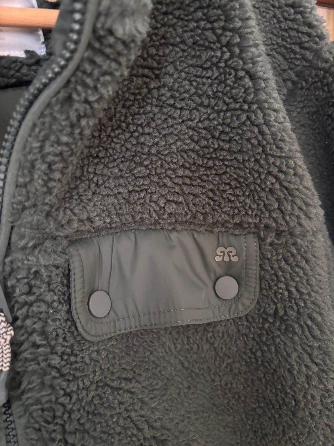 Pull&Bear peluş ceket — görsel 5/6