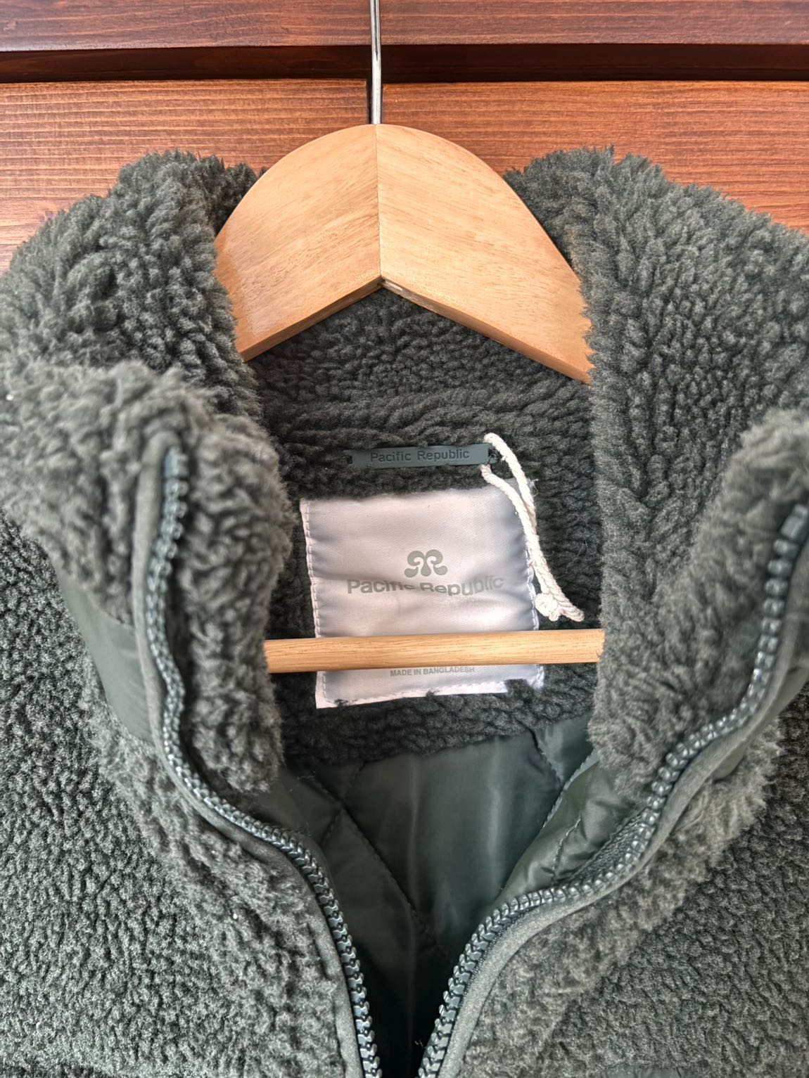 Pull&Bear peluş ceket — görsel 3/6