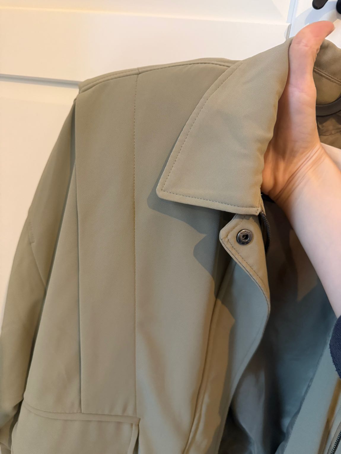 Pull & Bear Haki Ceket — görsel 7/8
