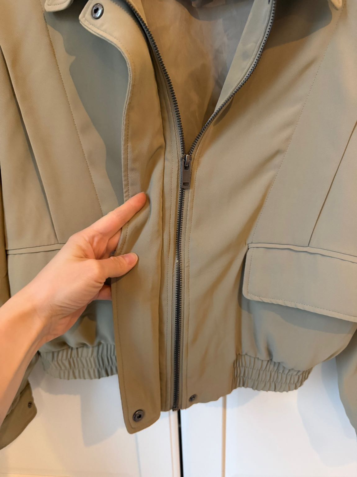 Pull & Bear Haki Ceket — görsel 4/8