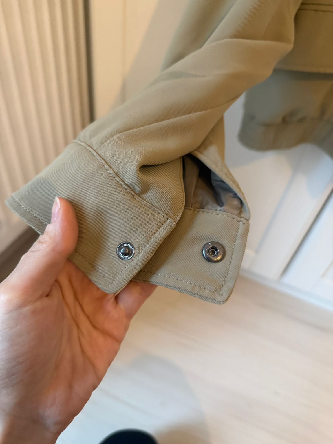 Pull & Bear Haki Ceket — görsel 5/8