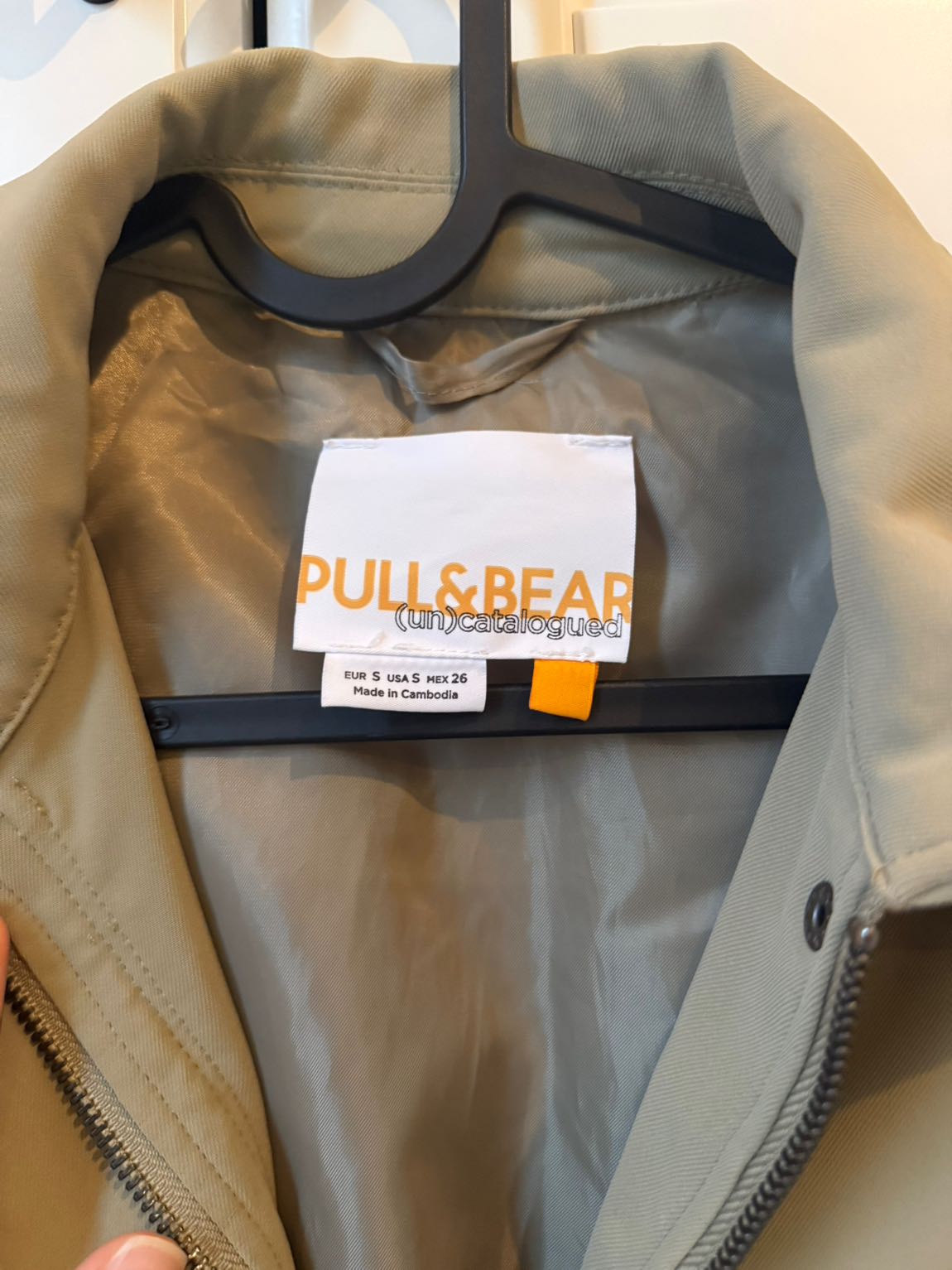 Pull & Bear Haki Ceket — görsel 3/8