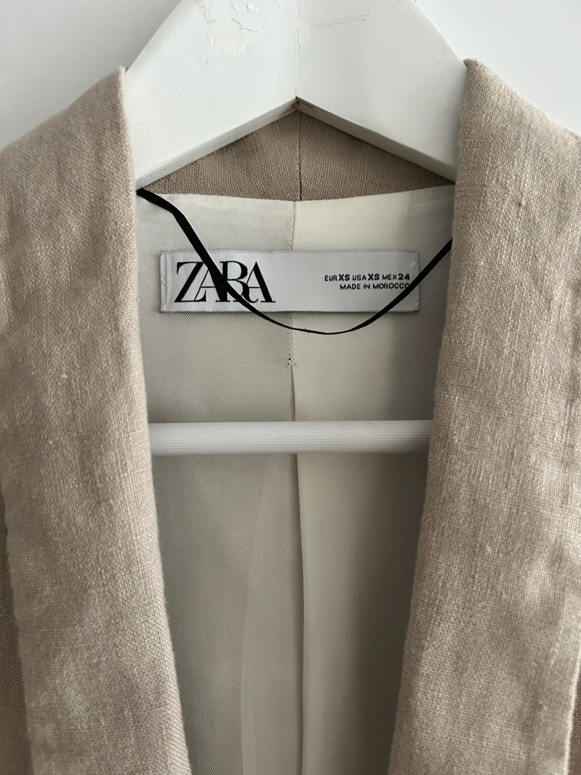 Zara Keten Ceket — görsel 2/3