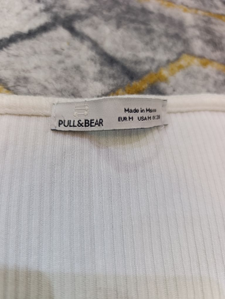 Pull & Bear Beyaz Bluz baddie — görsel 2/2