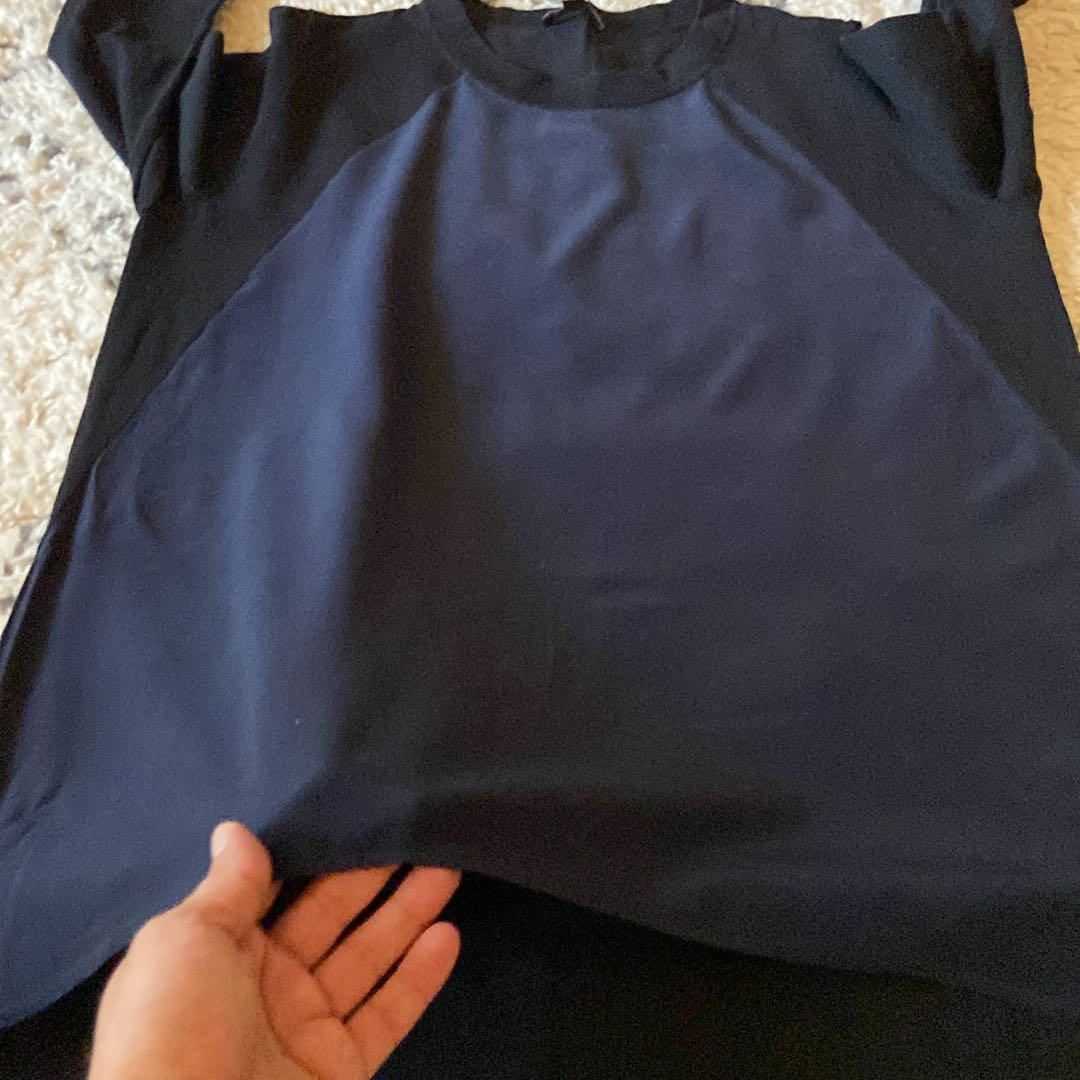 Hem ipek hem örme COS bluz — görsel 6/9