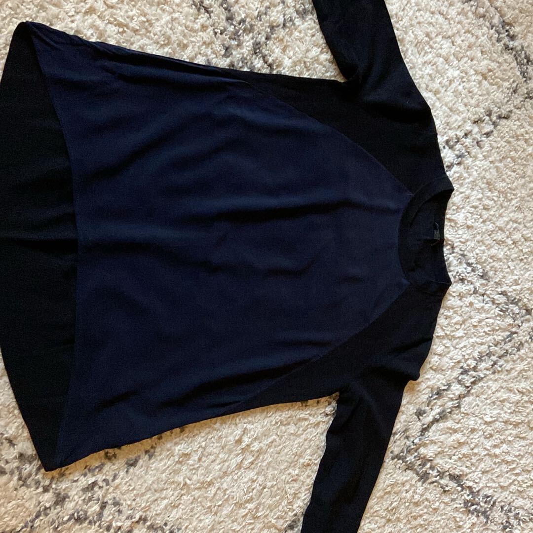 Hem ipek hem örme COS bluz — görsel 2/9