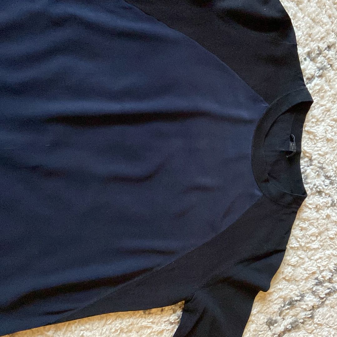 Hem ipek hem örme COS bluz — görsel 3/9