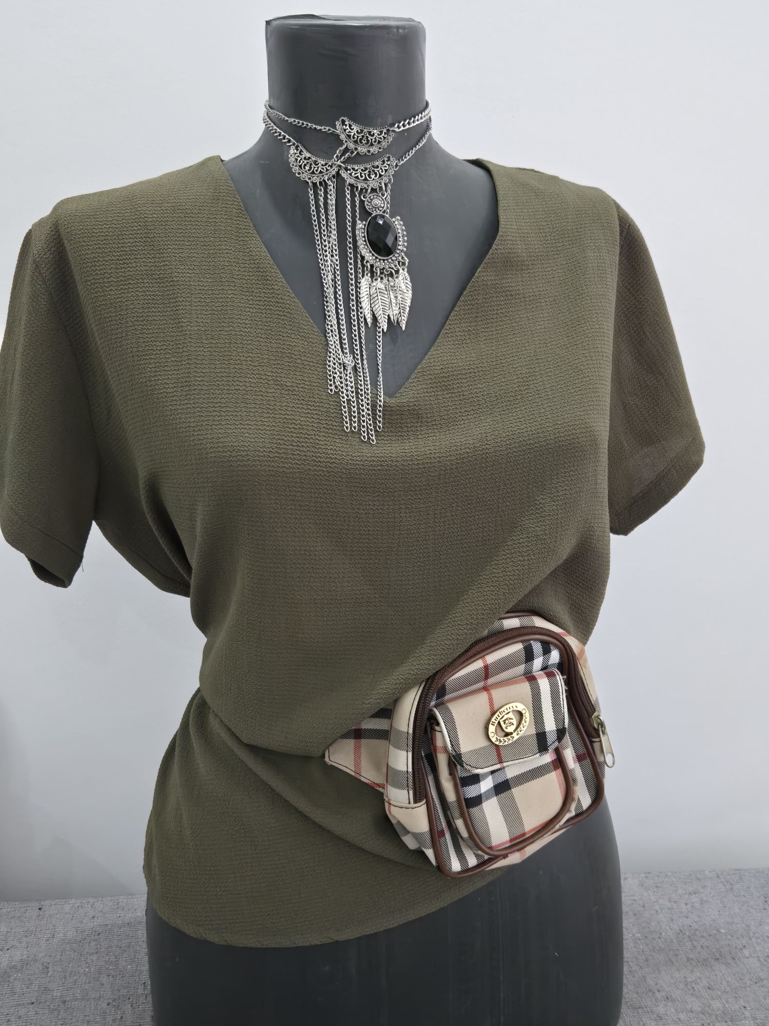 classy oversize bluz universal — görsel 2/6