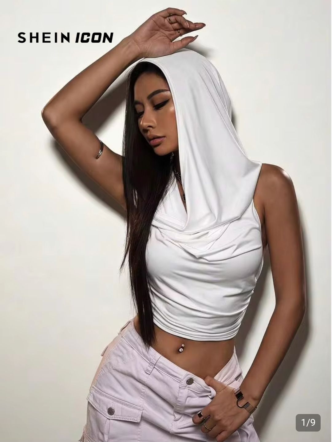 kapüşonlu crop — görsel 3/3