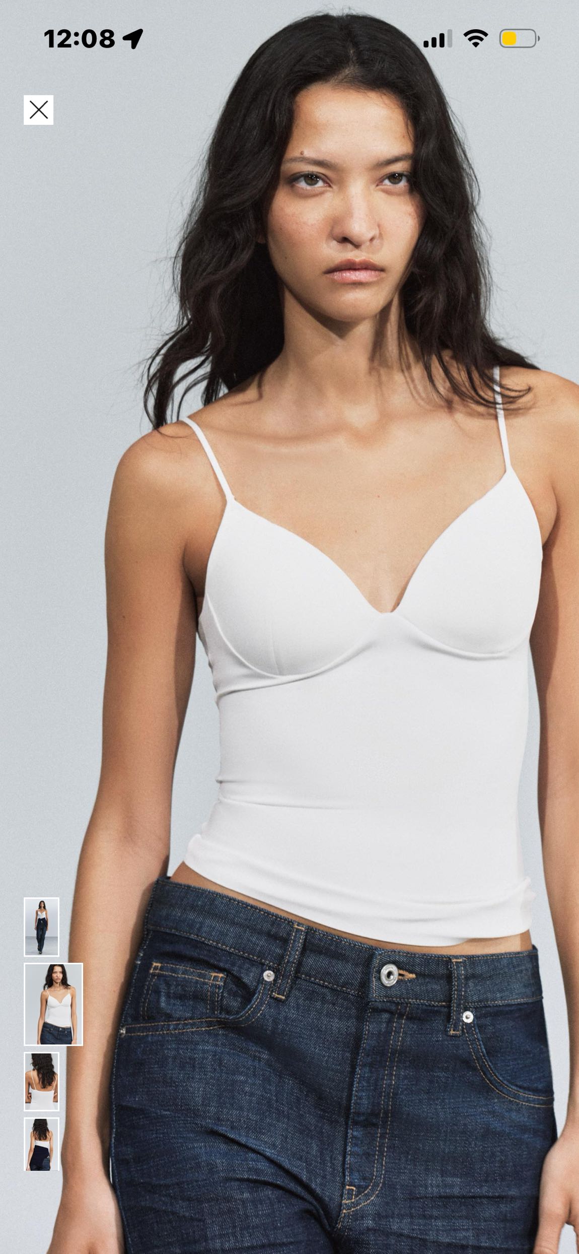 Zara Beyaz Büstiyer — görsel 2/3