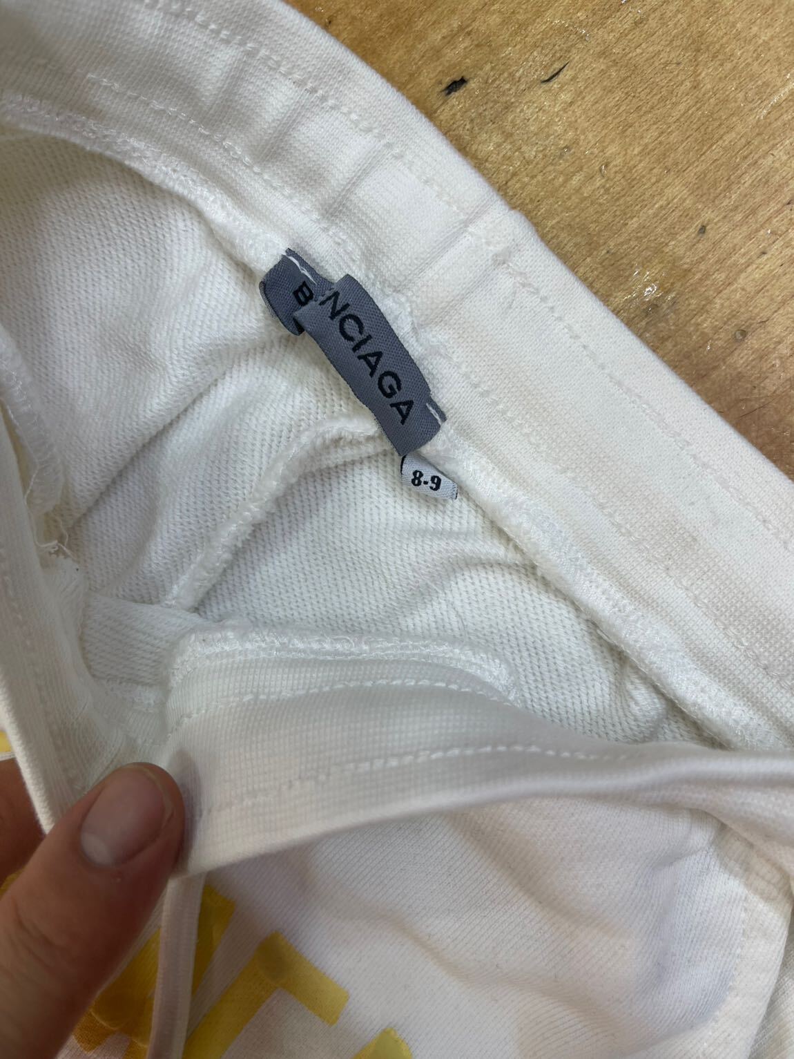 Balenciaga Beyaz Eşofman Altı — görsel 2/7