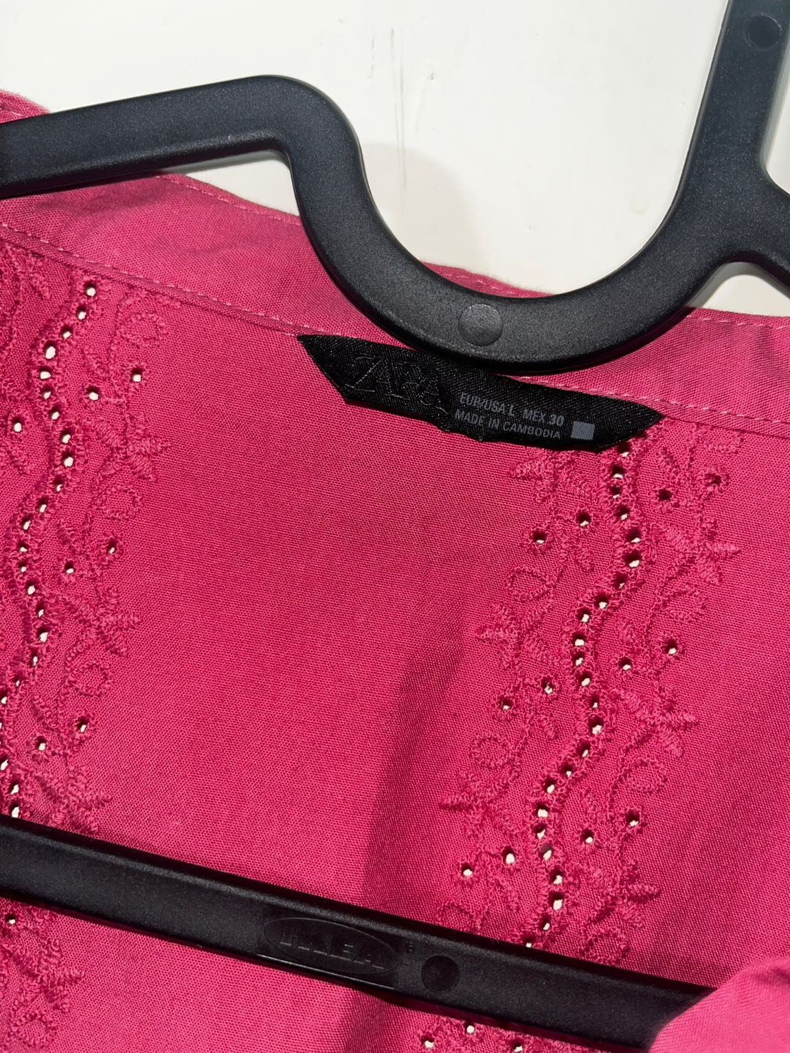 Pembe Nakışlı Gömlek — görsel 4/4