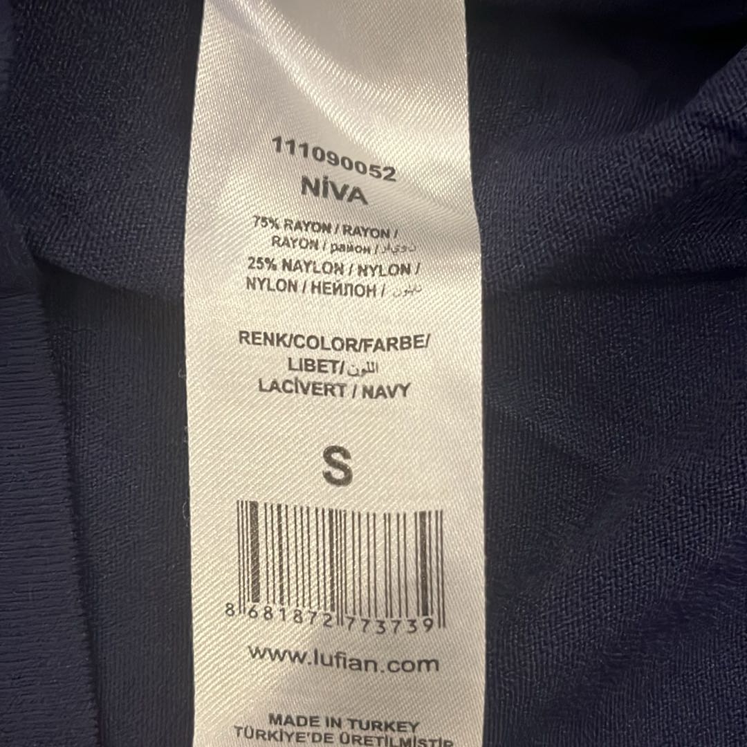 Lufian Lacivert Polo Yaka Gömlek — görsel 2/2