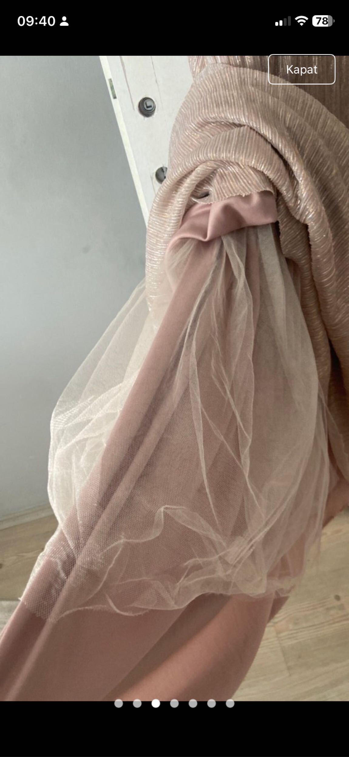 Pull & Bear Pudra Pull & Bear Elbise — görsel 2/6