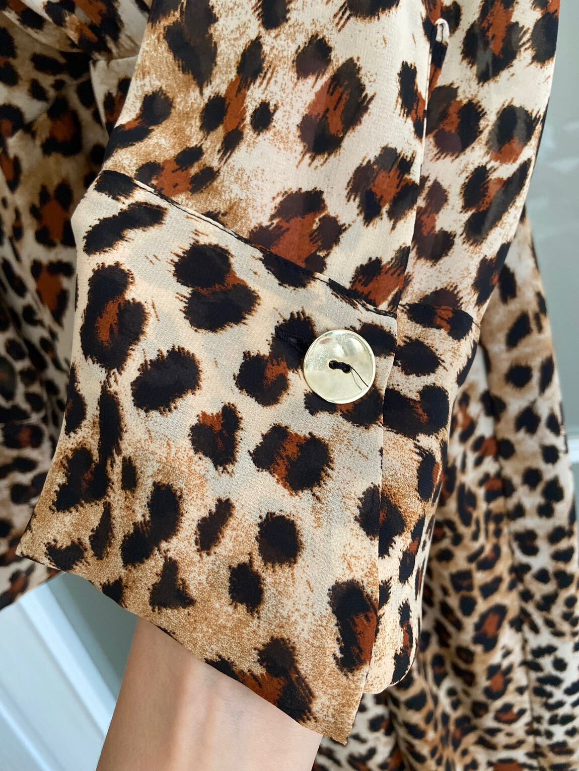 Zara Leopar Günlük Elbise — görsel 5/7