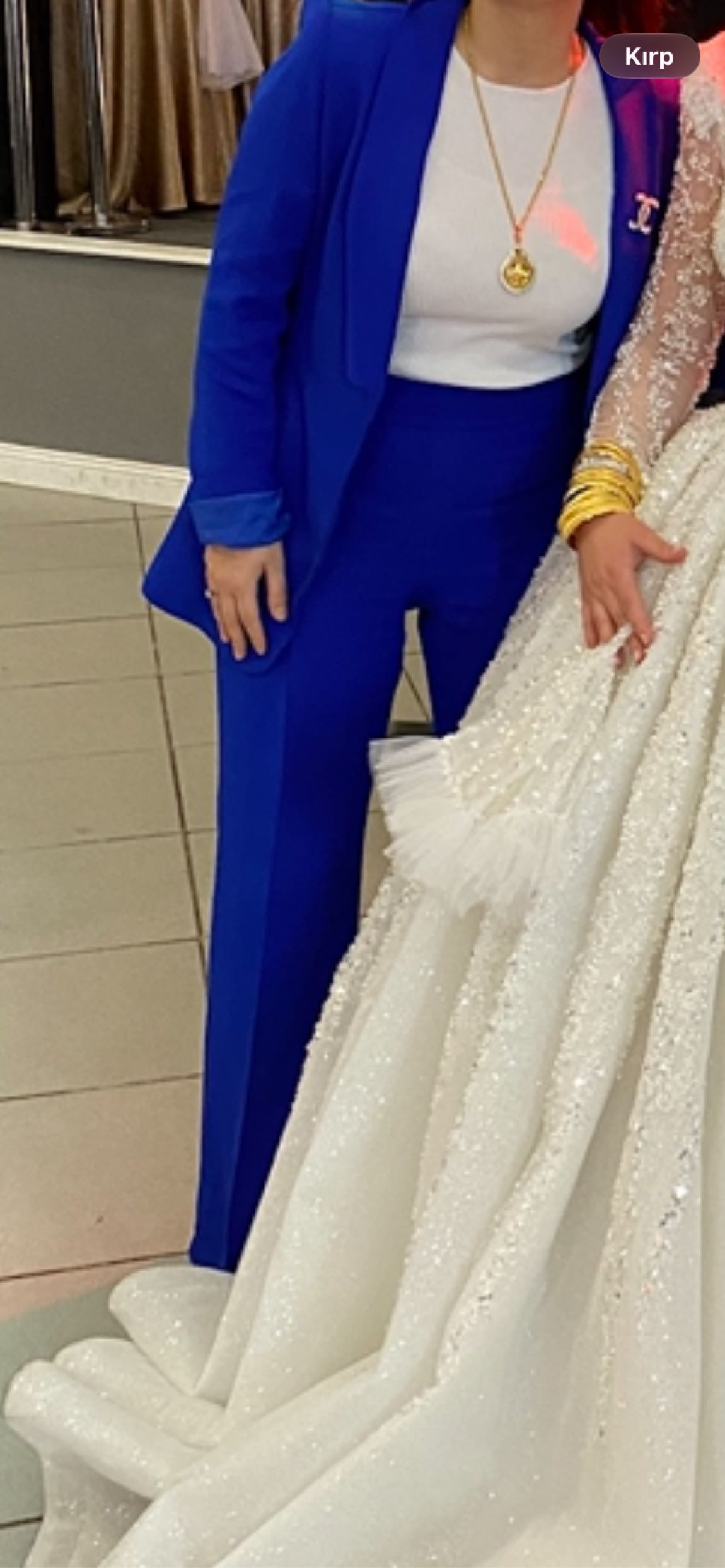 Lacivert Blazer ve Pantolon İkili Takım — görsel 2/4