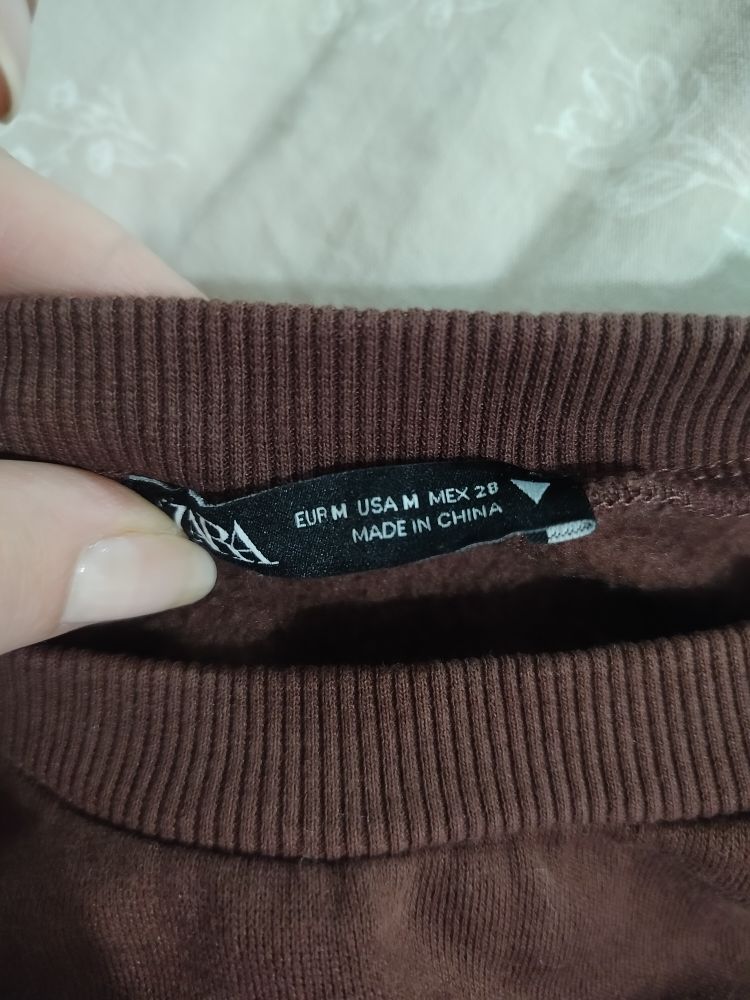 Kahverengi Eşofman Takımı üstü crop — görsel 6/6