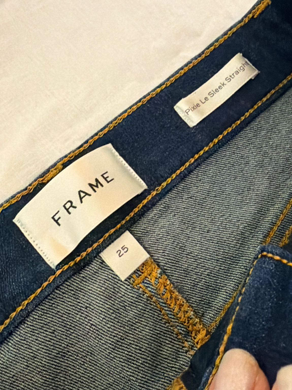 Frame Pixie Le Sleek Straight Jean — görsel 9/10
