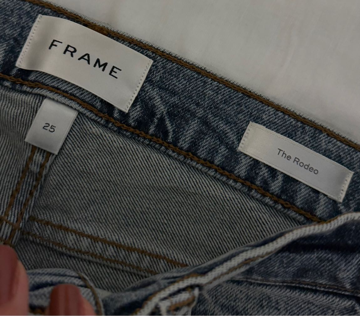 Frame Denim The Rodeo Jean 🦋 — görsel 9/10