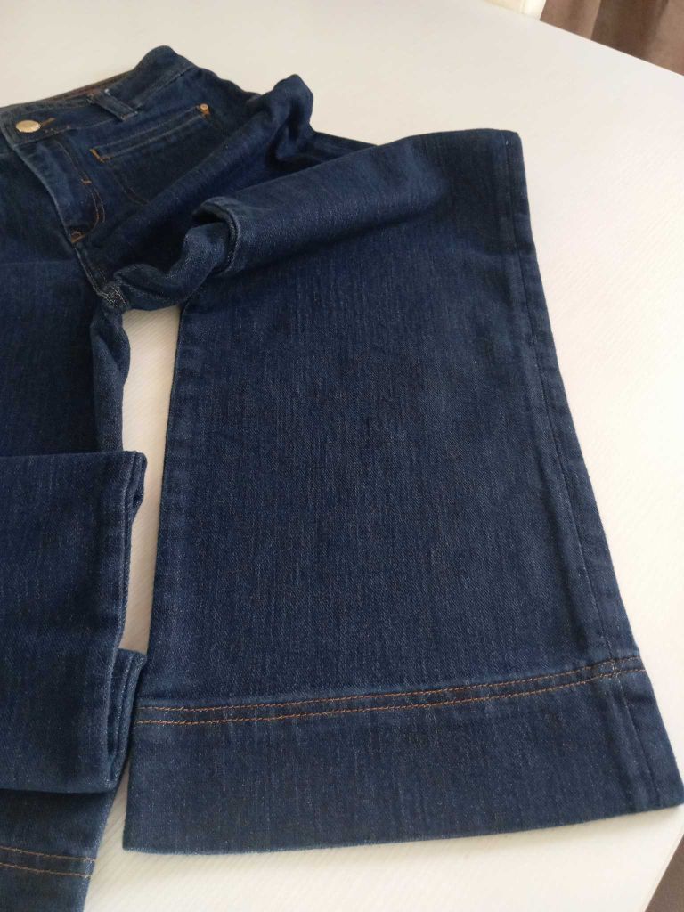 Mos mosh koyu mavibol paça Jean Pantolon — görsel 6/20