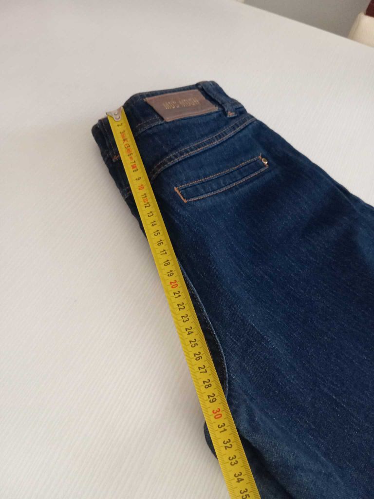 Mos mosh koyu mavibol paça Jean Pantolon — görsel 15/20
