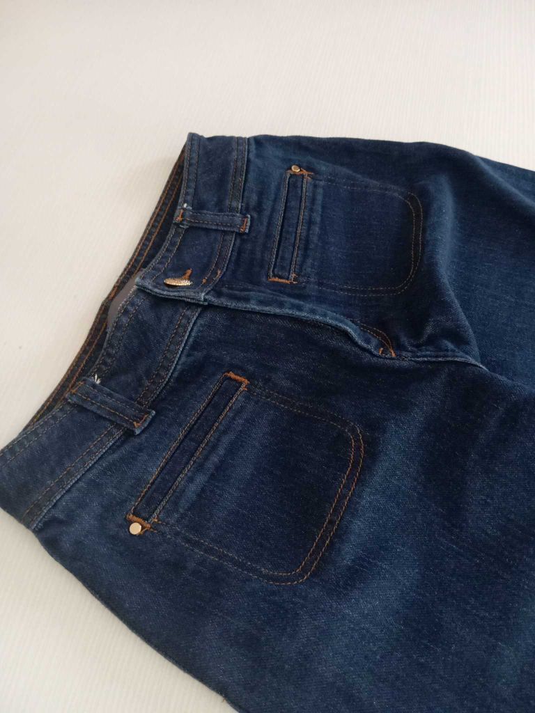 Mos mosh koyu mavibol paça Jean Pantolon — görsel 17/20