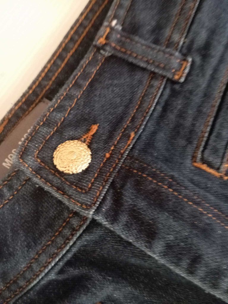 Mos mosh koyu mavibol paça Jean Pantolon — görsel 18/20