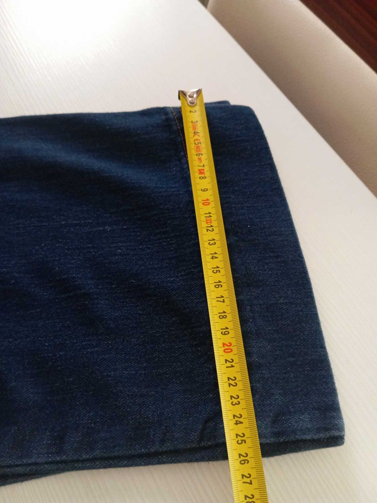 Mos mosh koyu mavibol paça Jean Pantolon — görsel 14/20