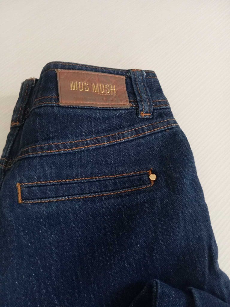 Mos mosh koyu mavibol paça Jean Pantolon — görsel 9/20