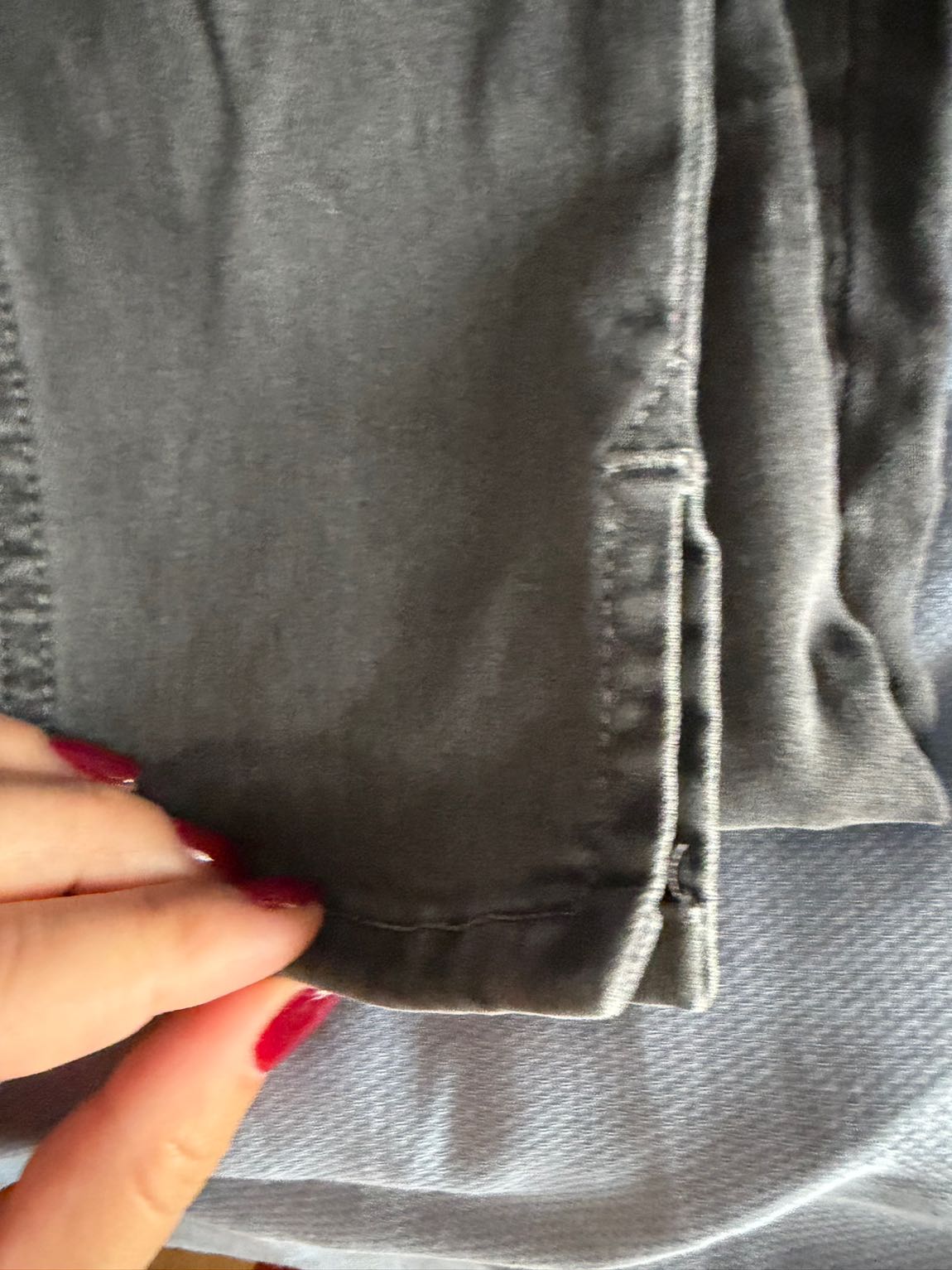Rag & Bone Füme Yırtmaçlı Jean Pantolon — görsel 10/10