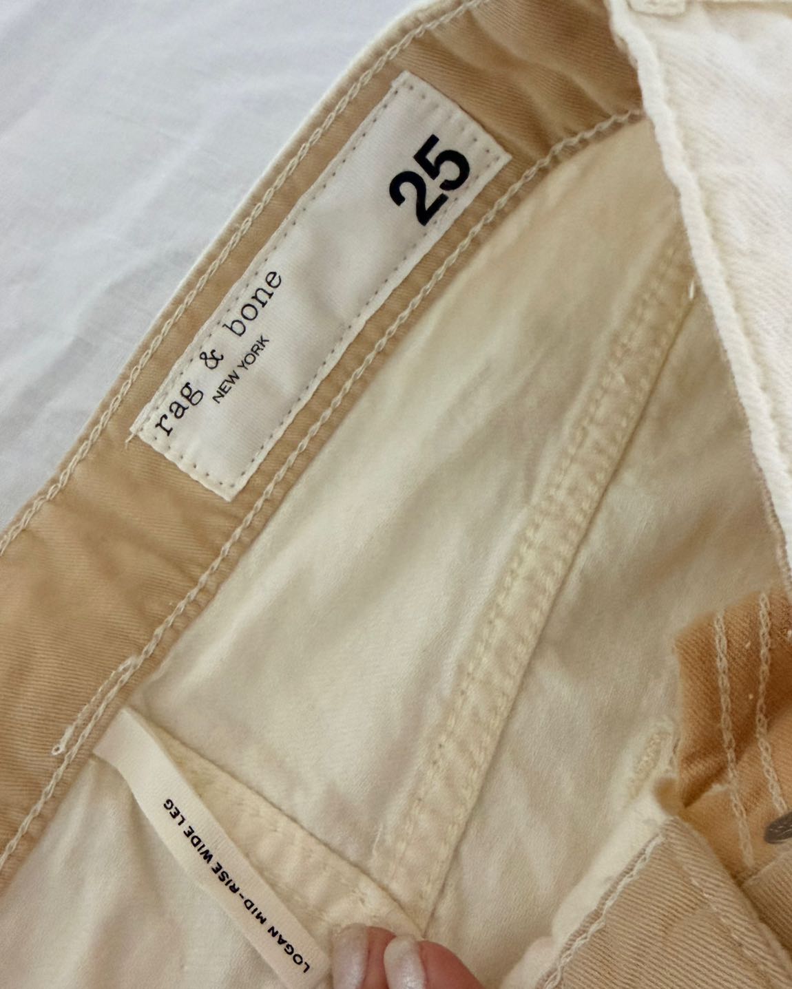 Rag&Bone Logan Wide Leg Jean 🤍 — görsel 12/12