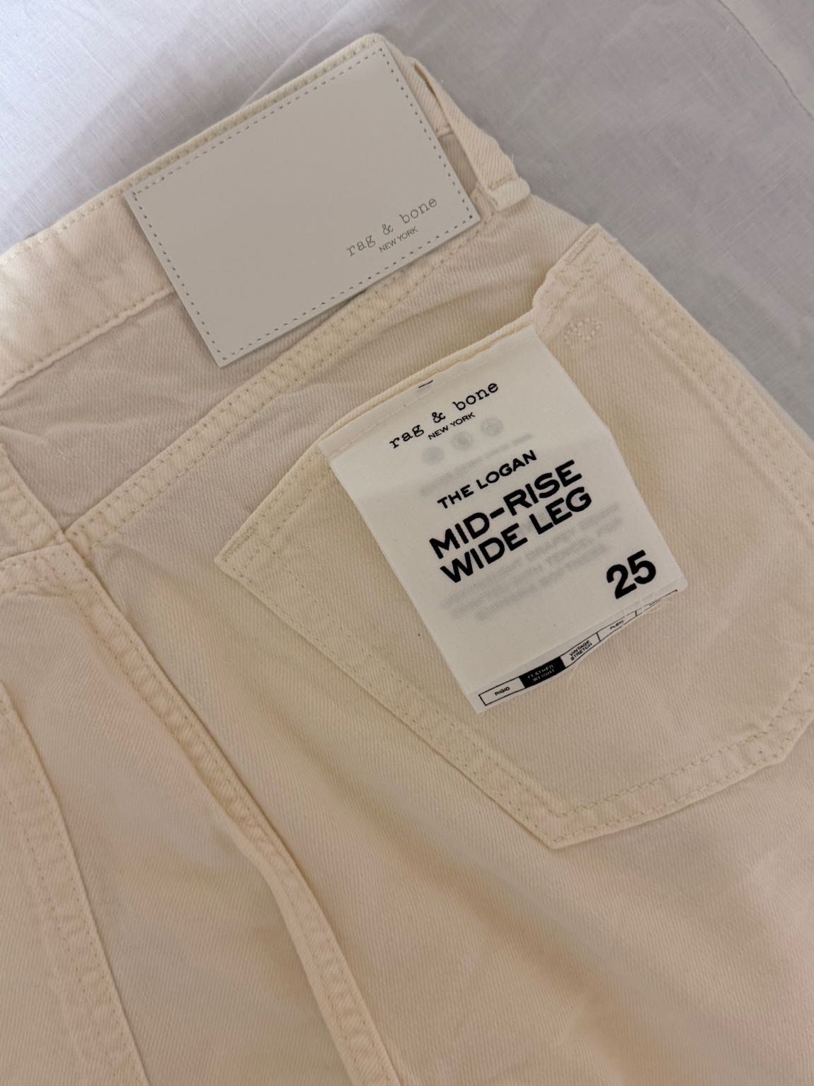 Rag&Bone Logan Wide Leg Jean 🤍 — görsel 8/12
