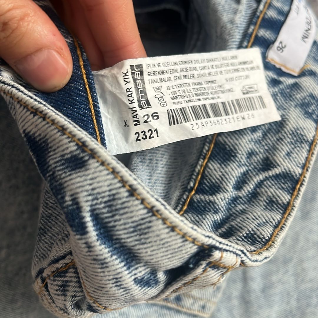 Ambar Straight fit Jean 26 Beden — görsel 6/9